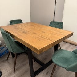 Dining Table Set For Four 