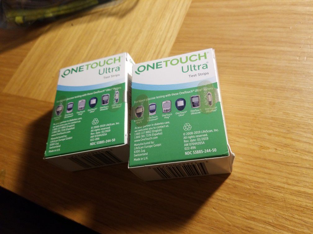 Diabetic Test Strips ONE TOUCH Ultra