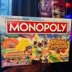 Animal Crossing Monopoly Board Game 