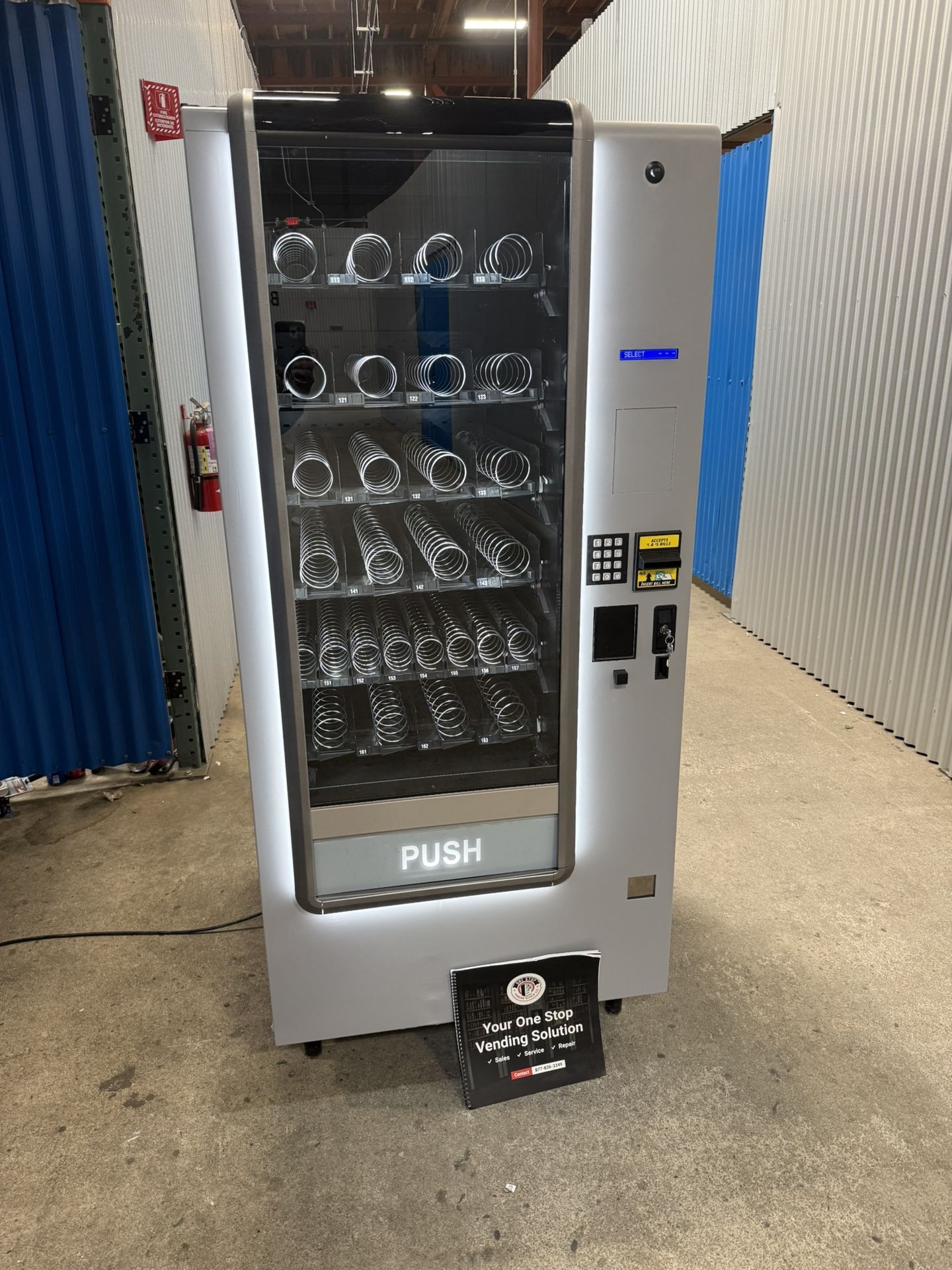 Ap 6600 Snack Soap Vending Machine With Ve Solution Curved Panel