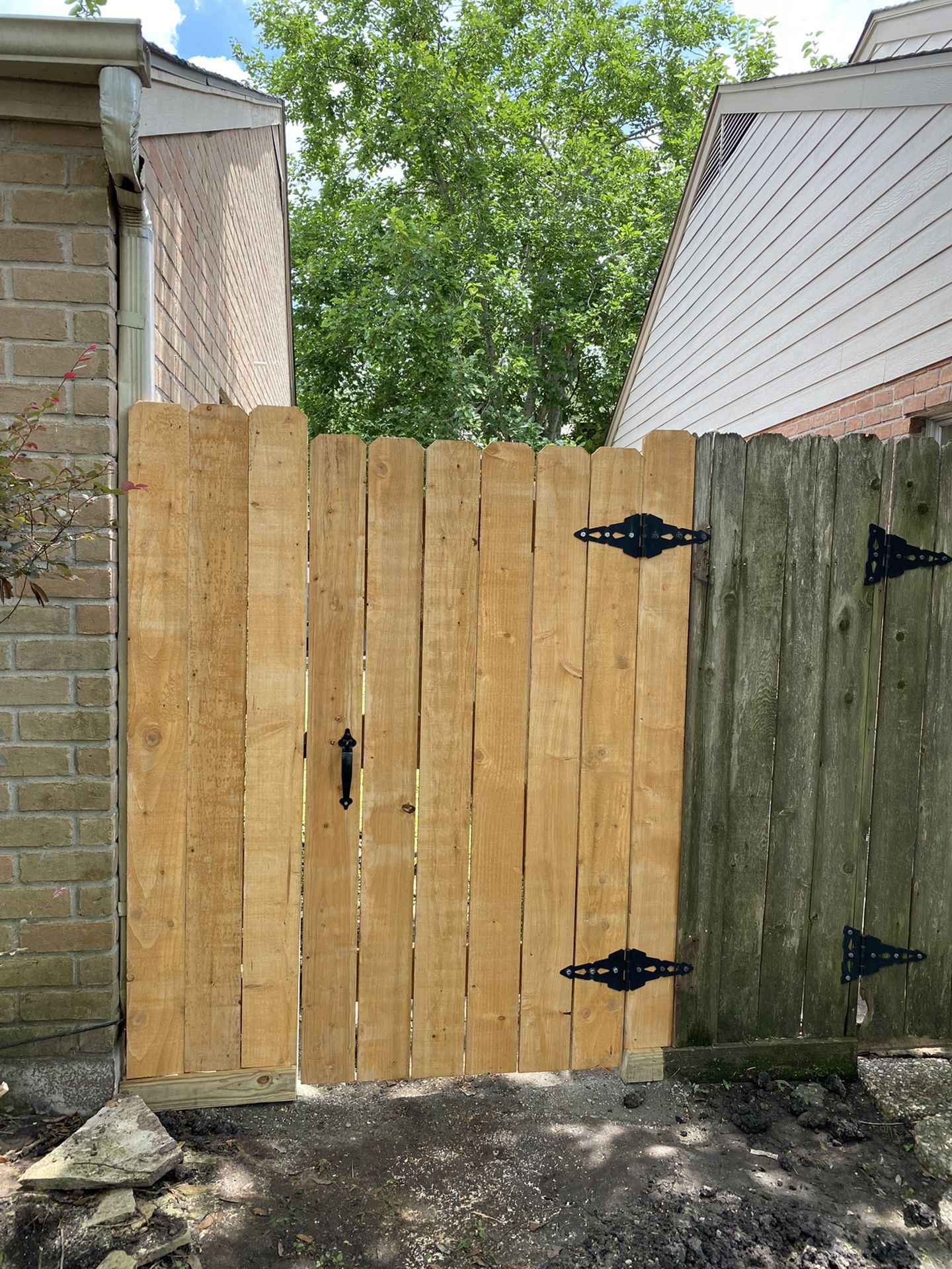 New Fence Pickets and Gates