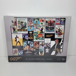 New 007 James Bond Films 1000pc Puzzle 