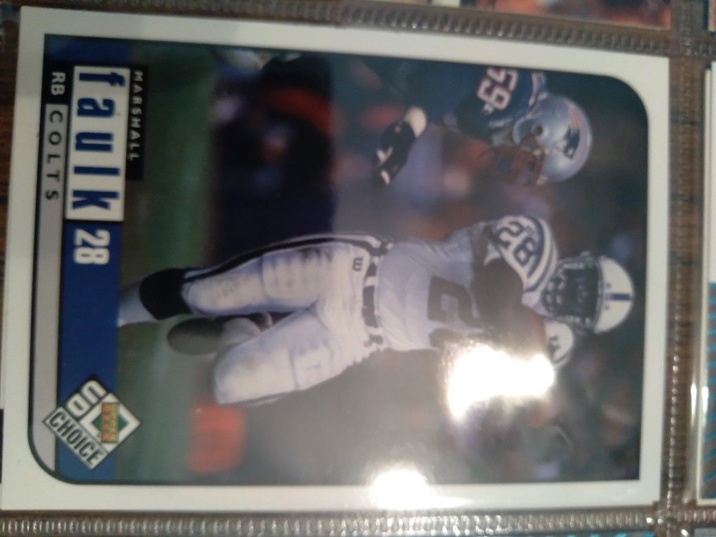 Marshall Faulk Card