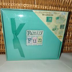 FAMILY FUN MOMENTS IN LIFE SCRAPBOOKING BOX KIT