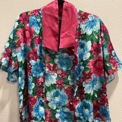 Victoria Secret Floral Blouse
