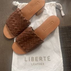 Block Sandal Heels Size 8