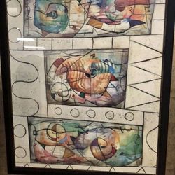 Abstract Oasis Wall Art