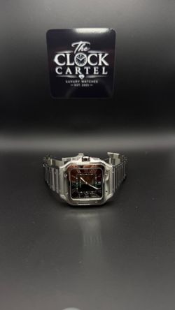 Cartier Santos Large Green Dial Anniversary 40MM