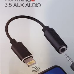 X-max Lightning To 3.5 AUX AUDIO