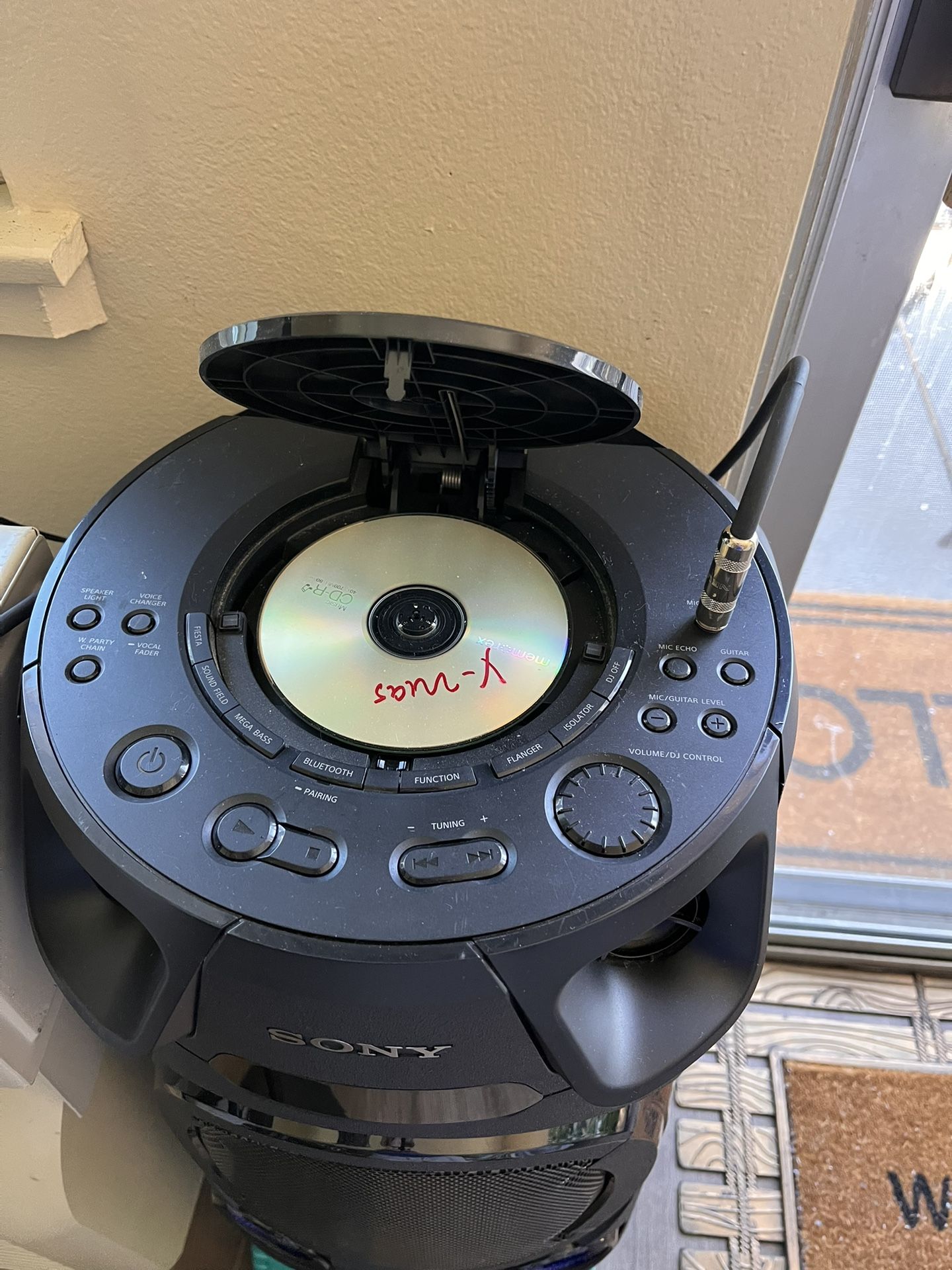 Sony Bluetooth Speaker With Cd Player