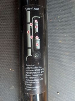 Tucker RO membrane tube