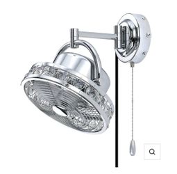 Title:  10-Inch Modern Mini Ceiling Fan with Pull Chain Switch