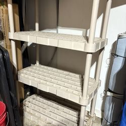 Plastic Storage Shelf