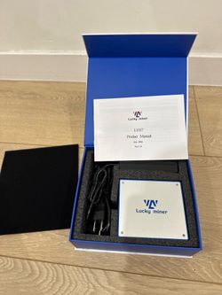 Lucky Miner LV07 1TH/s Bitcoin BTC Miner WIFI Solo Mining ASIC USA Fast Shipping