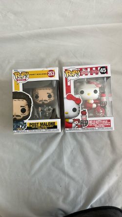 Funko Pops (Hello Kitty & Post Malone)