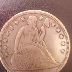 Seated Liberty Dollar 1855