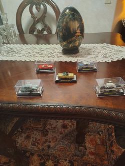 Set of five diecast cars
