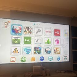 Wii U System With Games And Accessories 