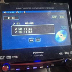 STEREO PANASONIC CD DVD GOOD CONDICIÓN ABLO ESPAÑOL 