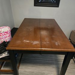 Wood Dining Table 37x59x36