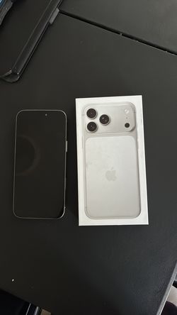 iPhone 17 pro max silver 1 tb