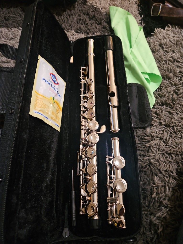 Flute Instrument with Cleaning Kit,