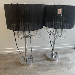 Beautiful Black Lamp