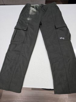 LRG sample cargo sweats dark grey
