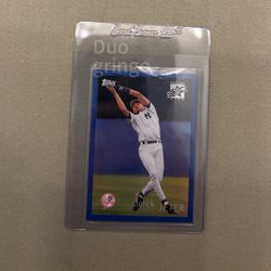 Derek Jeter Baseball Card