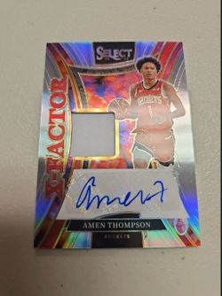 Amen Thompson X Factor Patch Auto /149