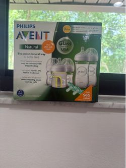 Avent Glass Bottle set