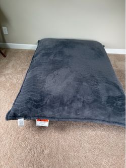 Large plush floor pillow