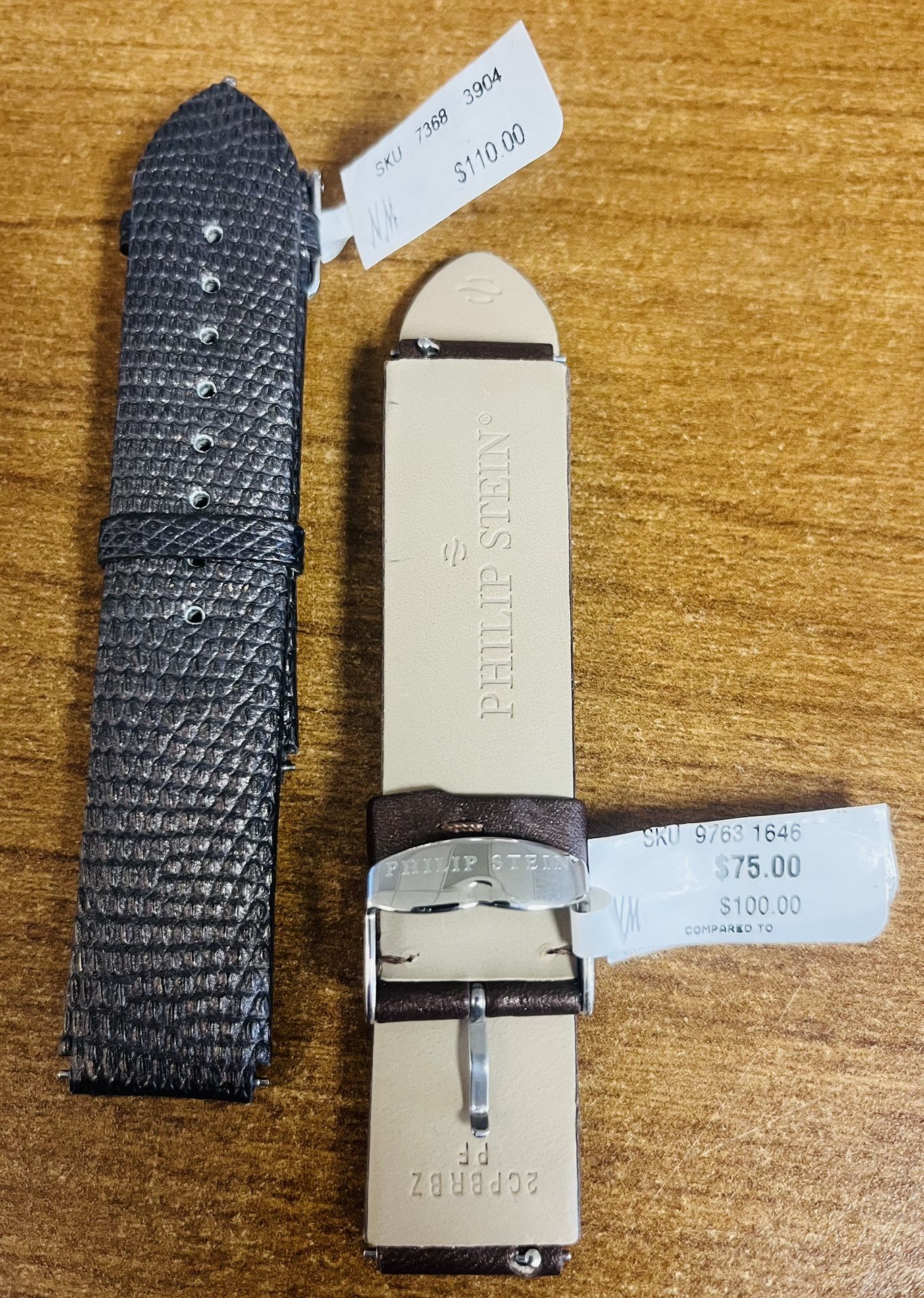 ( 3 ) Phillip Stein Watch bands …a Timex Watch And ( 2 ) Necklaces