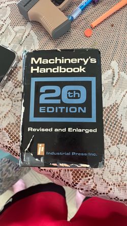 Machinery's Handbook 20th Edition