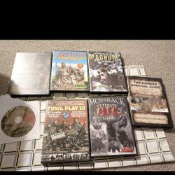 Hunting Oop Dvd Lot , Timber Heat 2 In Pursuit Of Magnum Mulies 2, Fowl Play