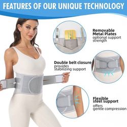 Doctor Developed Strengthening & Stabilizing Hip Brace for Men & Women -  Hip Brace for Sciatica Pain Relief - Compression Wrap for Hip Pain - Hip