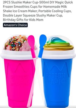 NEW! Slushie Frozen Cups