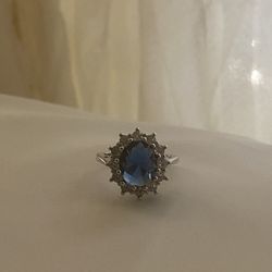 925 Sterling Silver Ring Ajustable Size.very Beautiful And Elegant 
