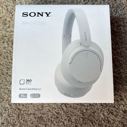 Sony WH-CH270N Over Ear Headphones, Wireless Headphones Noise Cancelling Bluetooth Headphones, Aux Headphones New In Box