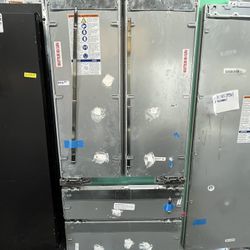 Built In Panel Ready 36” Thermador 4 Door Fridge Internal Water Dispenser