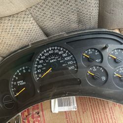 03-07 Silverado Cluster