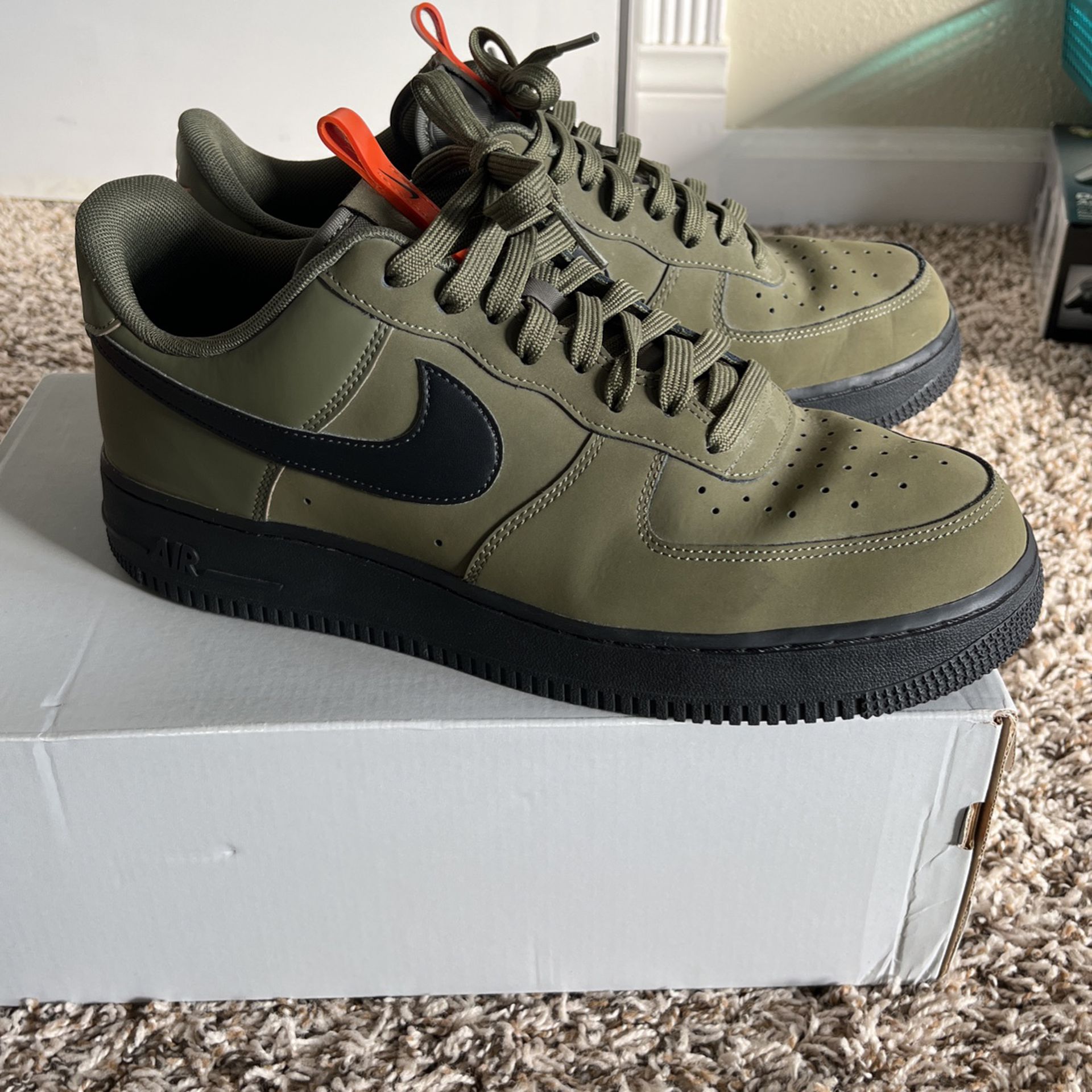 Cyclops death tide Men's Nike Air Force 1 Low Medium Olive Size 10.5 for Sale in Fresno, CA -  OfferUp