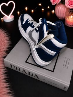 Nike Air Force 1 High White/Royal Blue (With Box)