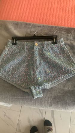 Nasty girl, jeans shorts