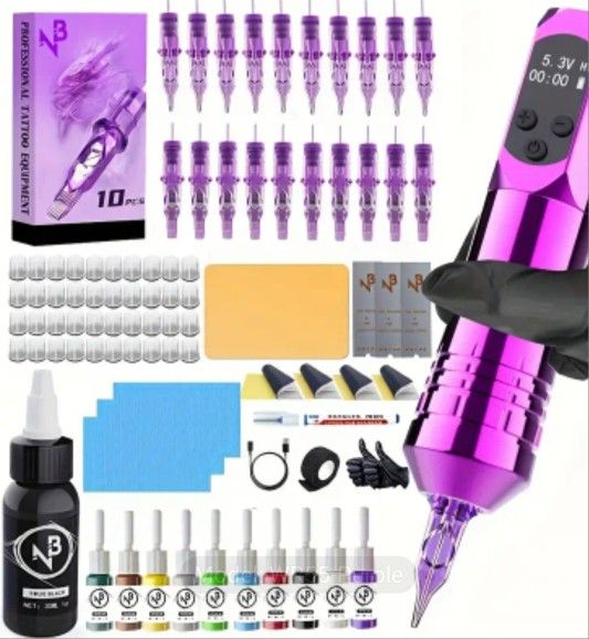 NeeBol Needle Bee Tattoo Machine Kit