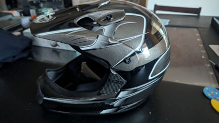Motor cross helmet size medium
