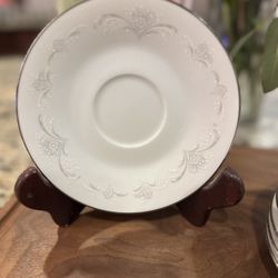 Vintage Noritake Fine China 6” Saucers Casablanca 6842 Set Of 7