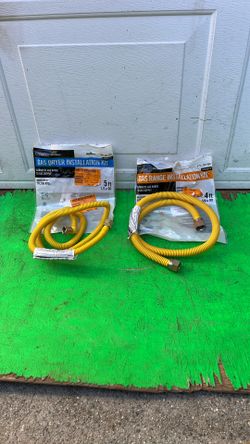 Gas Dryer & Gas Range Hoses