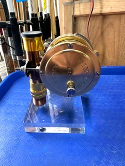 Fin-Nor 12-20 Light Lever Drag Trolling Reel in Excellent Condition