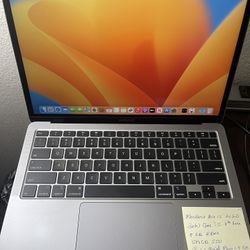 Apple A2179 MacBook Air 2020 13.3" Intel i5-1030NG7 8GB RAM 500GB SSD macOS Ventura, Office,Charger . In Excellent Working and Cosmetic Condition 